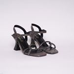Kadın Topuklu Sandalet-PLATIN YALDIZ