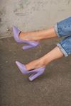 Kadın Topuklu Ayakkabı-LILA CILT